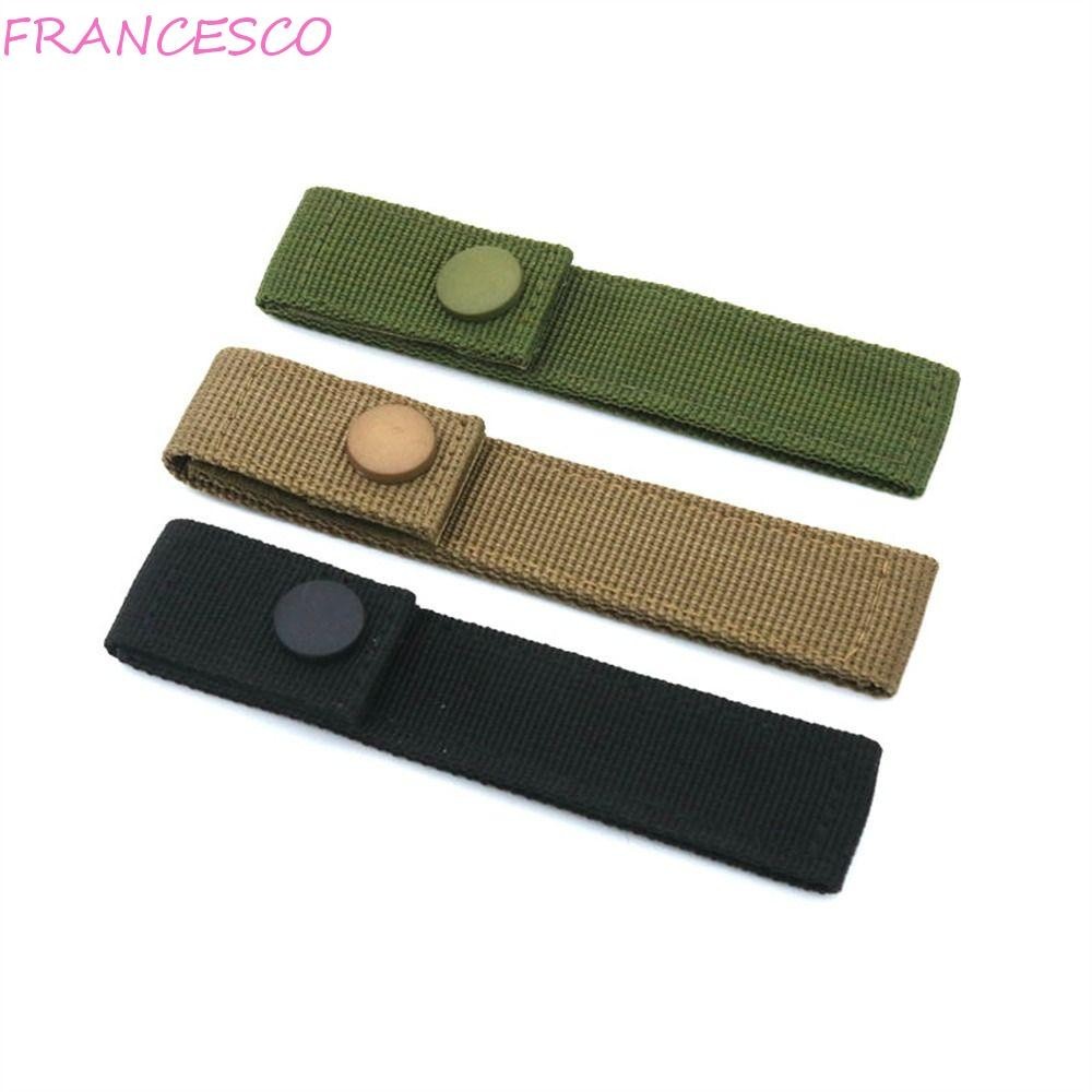 Francesco ริบบิ้นไนลอน Molle, ตะขอกุญแจความแข็งแรงสูงคลิปแขวนสายรัดหัวเข็มขัด, กระเป๋าเป้สะพายหลังแขวนปีนเขา Carabiner ที่ใส่ขวดน้ําเข็มขัดตะขอแขวน