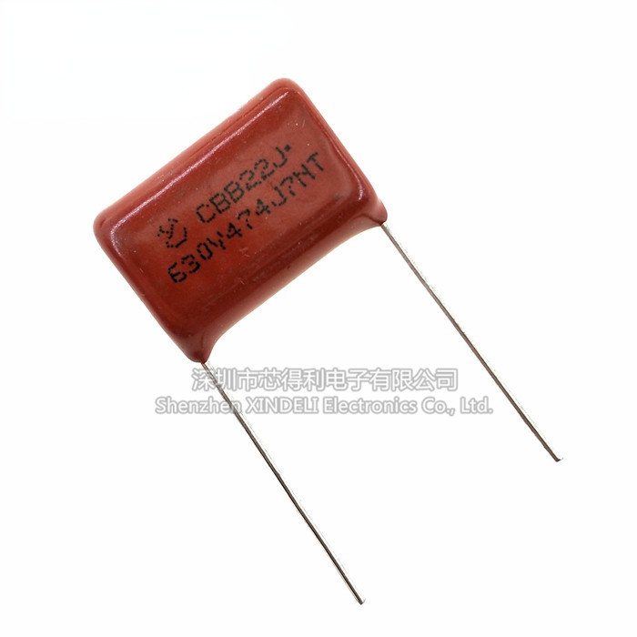 Cbb22 ตัวเก็บประจุ 630V474J 0.47 UF 470NF P = 20MM Pitch
