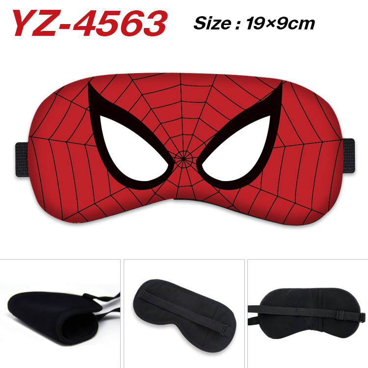 Marvel Super Hero Eye Mask Superman Iron Man Blackout Eye Mask 3D Breathable Sleeping Eye Mask