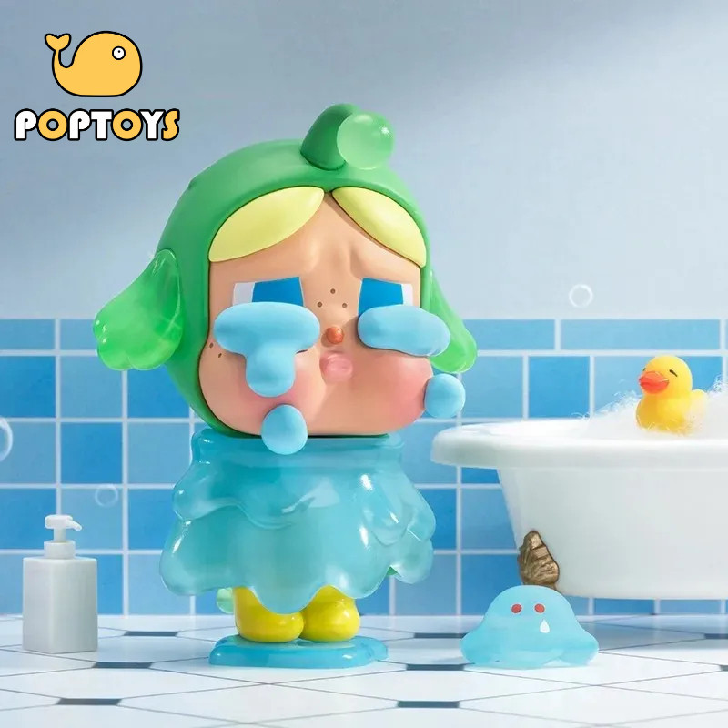 POPTOYSPOPMART Crybaby The Monster น้ําตา Series กล่องตาบอดยืนยันของเล่นศิลปะของขวัญวันเกิด
