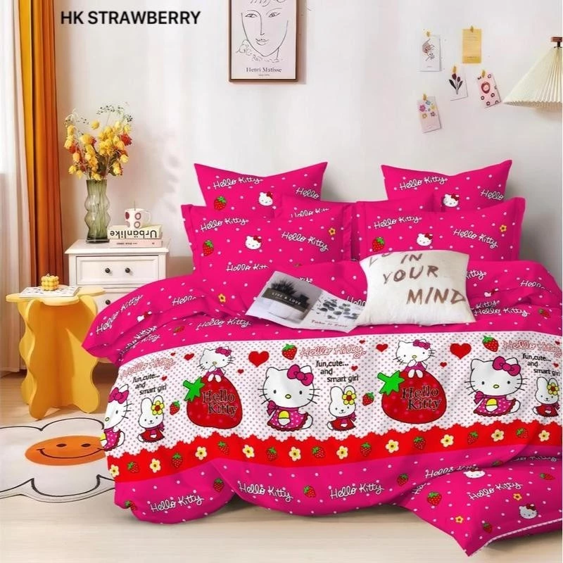 ชุดผ้าคลุมเตียง โดราเอมอน Hello Kitty Keroppi ขนาด 90x200-200x200 thumbnail 4
