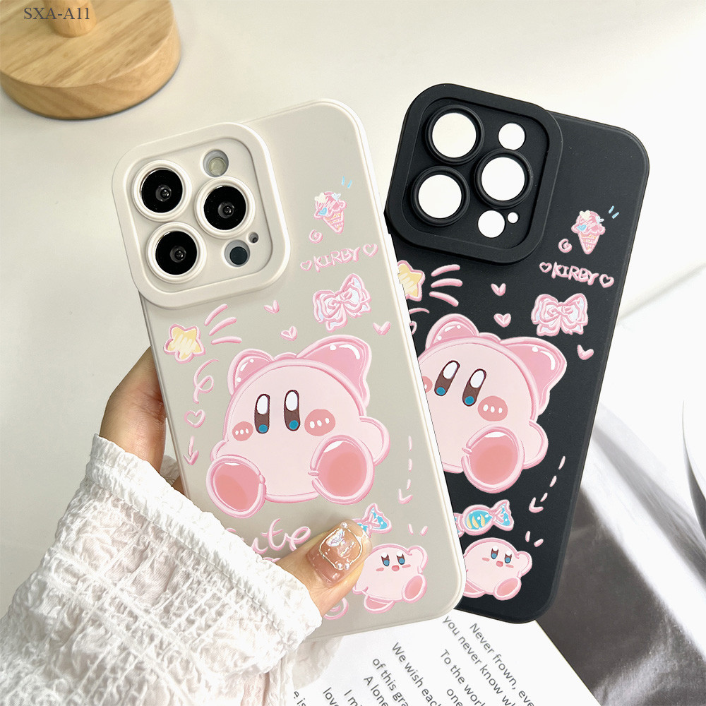 Samsung Galaxy A55 A11 A12 A13 A23 A32 A51 A71 A52 A52S A50 A50S A30S A53 4G 5G สำหรับ Kirby Super Star เคส