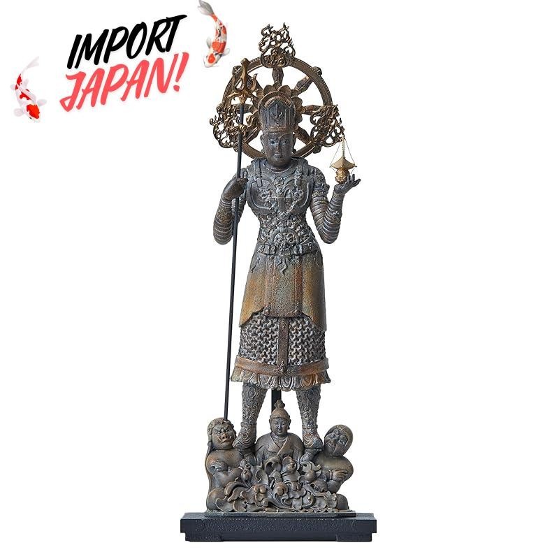 【Import Japan】Ism TanaCOCORO [palm] Kabuto Bishamonten_ Buddha Figure National Treasure Ism Toman (T