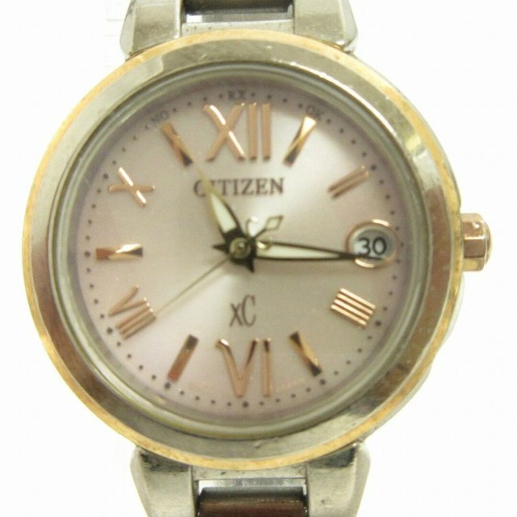 Citizen XC Watch Analog Eco-Drive Solar Radio Wave ■SM1 Direct from Japan Secondhand  95435e1fd28e9a