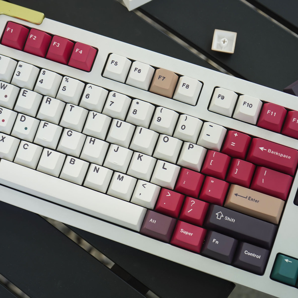 Mixed Light Keycaps PBT cherry Profile Dark/ bright Light DIY custom Keycaps ชุดสําหรับ MX Switches คีย์บอร์ดเครื่องกล