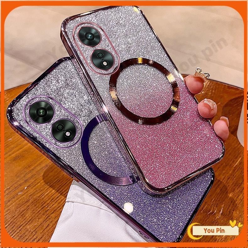 สําหรับoppo A60 A18 A38 A17 A58 A78 A98 F23 Reno 8T A3 ProกรณีA77 A77S A57 A79 A59 A96 A95 A76 A74 A94 F11 Pro A93 คุณภาพสูงกรณีTPU 4Gเคสโทรศัพท์