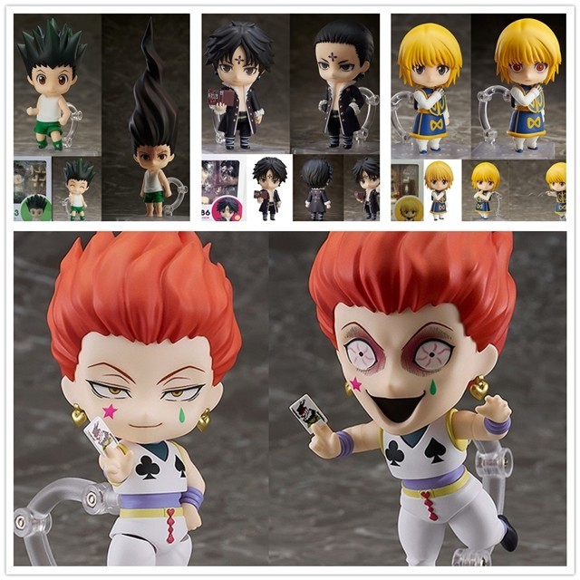 Nendoroid HunterHunter Hisoka Action Figure Gon Freecss 1183 Killua Zoldyck 1184 Kurapika 1185 Chrol