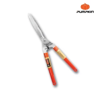 PUMPKIN กรรไกรตัดหญ้าด้ามไม้ กรรไกรตัดเเต่งกิ่ง ขนาด 24 นิ้ว ใบตรง ใบหยัก PTT-HS600WS/33582/33583