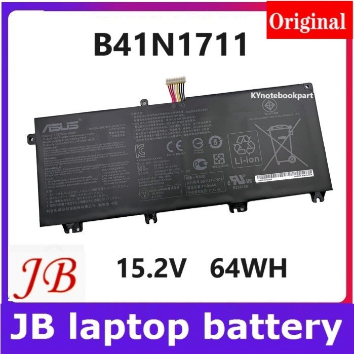 ✿BATTERY ORIGINAL ASUS แบตเตอรี่ ของแท้ ASUS GL503 FX503VM FX63V GL703VD ZX63V  B41N1711