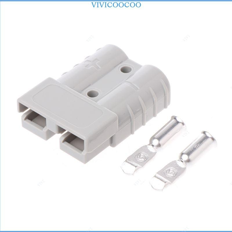 Vivi ปลั๊กตัวเชื่อมต่อสําหรับ DC Power เครื่องมือ 50 Amp 600V 6AWG ปลั๊กชาร์จรถยก 50A Connector