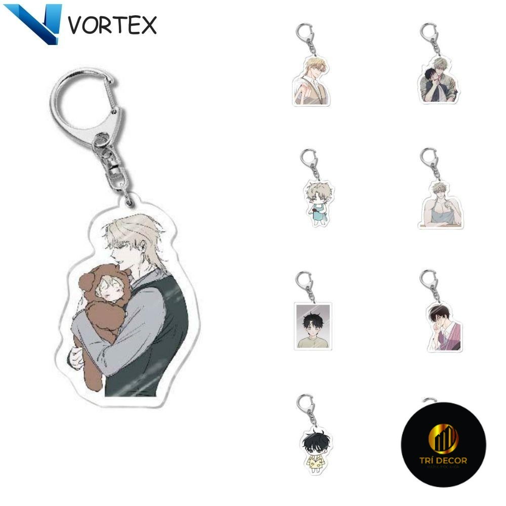 Vortex Waterside Night Yaoi พวงกุญแจคู่, Night By The Sea อะนิเมะมังงะ Night By The Sea จี้อะคริลิค