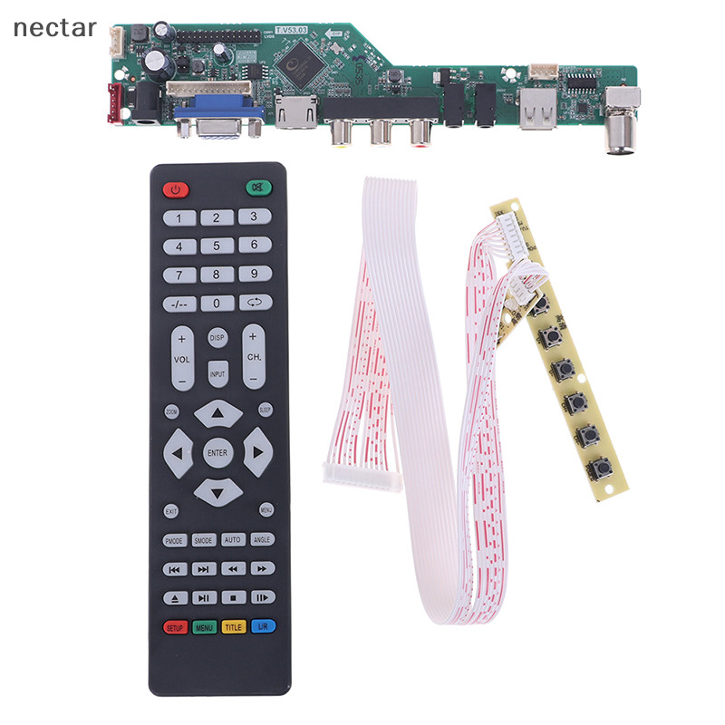 Tar TV53.03 Universal LCD TV Controller Driver Board V53 ana TV เมนบอร์ด N