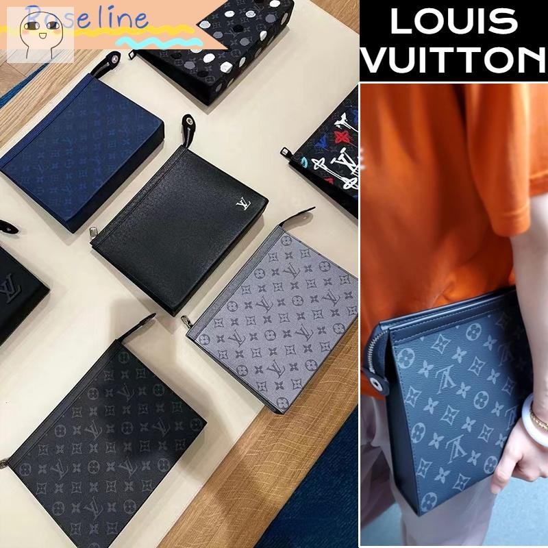 สินค้าขายดี หลุยส์วิตตอง Louis Vuitton Pochette Voyage MM Clutch