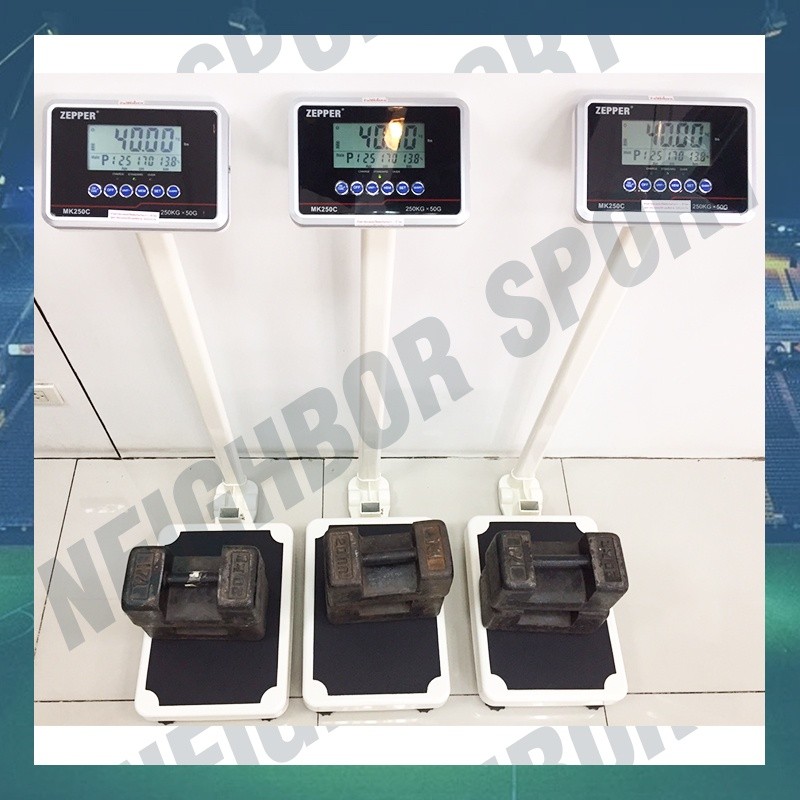 ชั่งตวง [ ผ่อนชำระได้ 0% ] เครื่องชั่งน้ำหนักดิจิตอลและชุดวัดส่วนสูง ZEPPER [MK-250C]