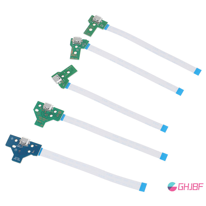 Ghjbf] USB ชาร์จอุปกรณ์ต่อพ่วงอุปกรณ์ต่อพ่วงแผงวงจร 12Pin JDS 011 030 เดิมสําหรับ PS4 Controller สสค