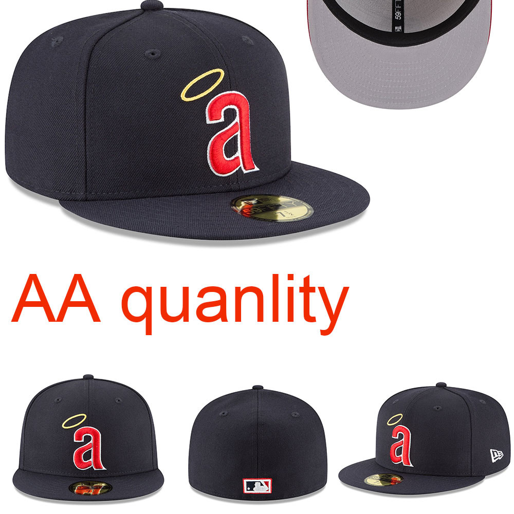 Men'S And Women'S Era Navy California Angels Cooperstown Collection Wool 59FIFTY Fitted Hat LV4K