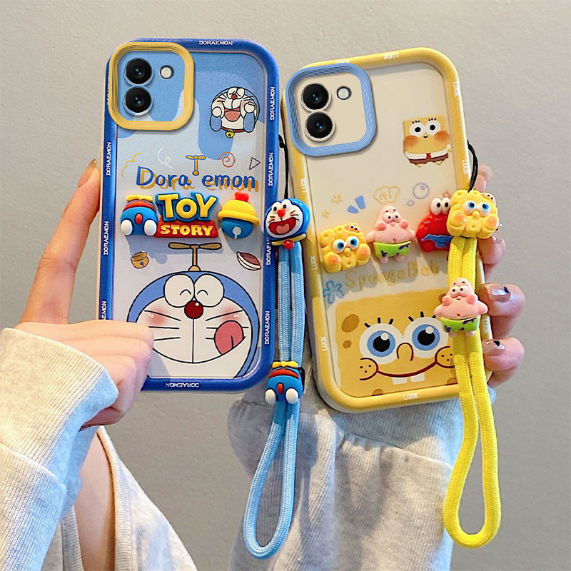 เคส samsung a03 เคสโทรศัพท์ตุ๊กตาการ์ตูนอนิเมะสําหรับเคส samsung a03 น่ารัก