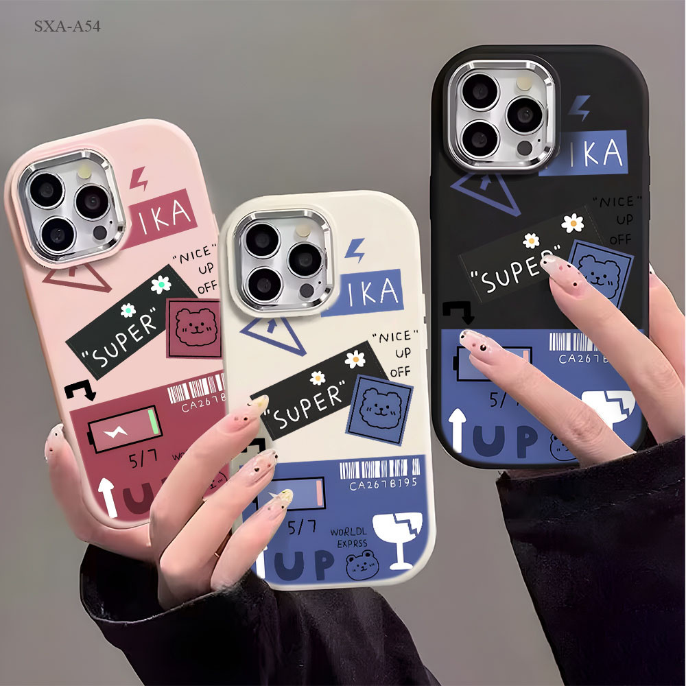 Samsung Galaxy A55 A54 A53 A50S A06 A16 A04S A05 A05S A50 A51 A15 A12 A14 A02 A03 A03S A23 A24 4G 5G เคสซัมซุง เคส PD – โปรปัง