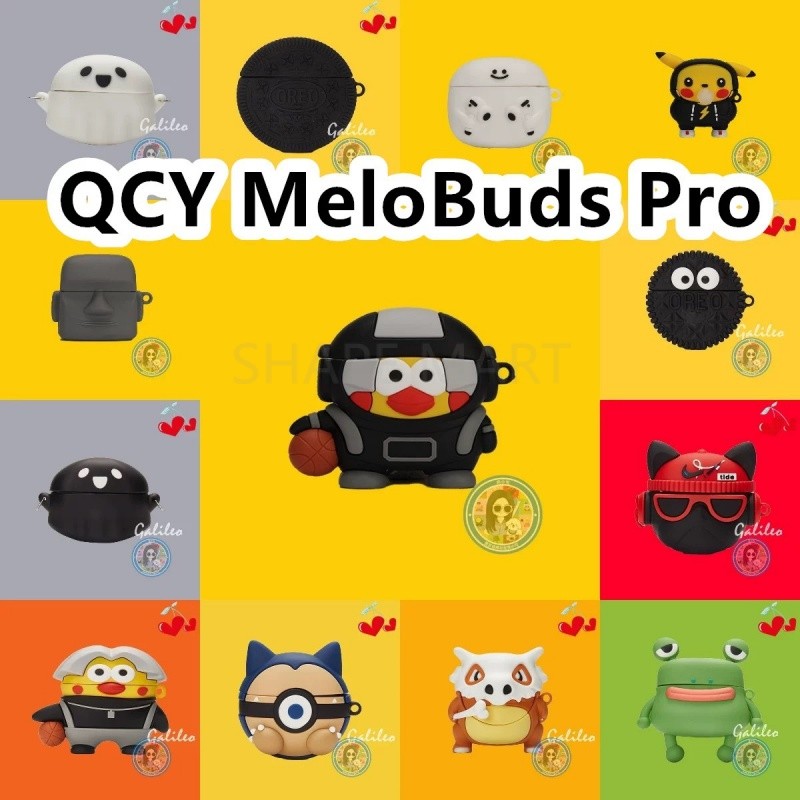 เคสหูฟังการ์ตูนสำหรับ QCY melobuds Pro