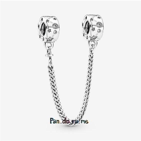 [พร้อมส่ง สินค้าแท้ ] Pandora Stars & Galaxy Safety Chain
