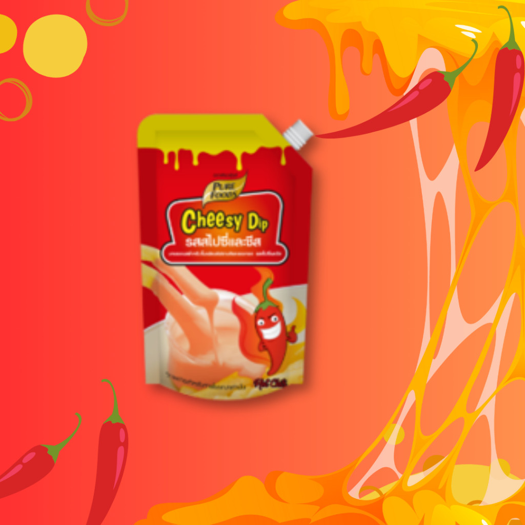 รวมชีสโตะ ชีสดิป ชีสออริจินอล ซาวครีม ไข่เค็ม ชีสสีรุ้ง ซอสชีส จิ้มของทอด จิ้มเฟรนฟราย - รูปที่ 3
