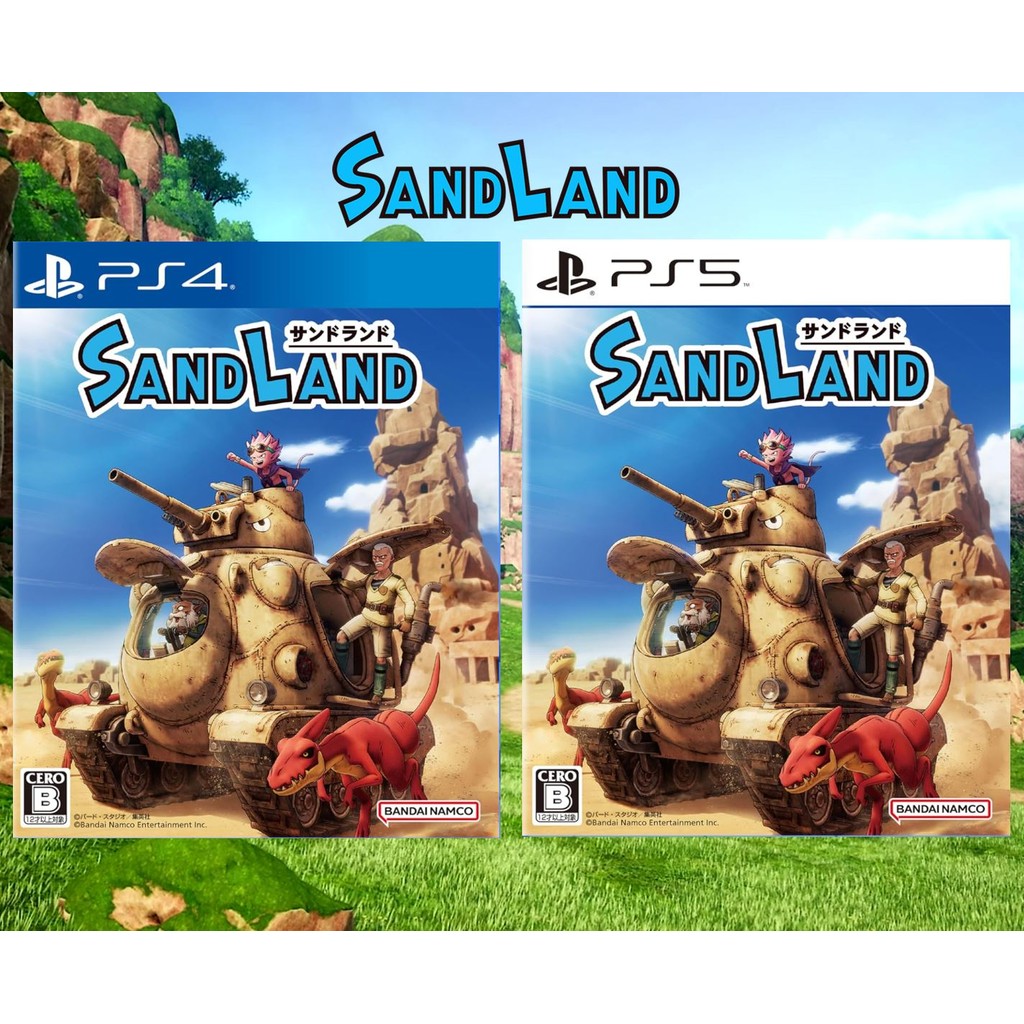 แผ่นเกม💿 Ps4 & Ps5 Sand Land | แท้มือ1 🆕 | Zone2 ญี่ปุ่น 🇯🇵 (เปลี่ยนภาษา Engได้) | Playstation 🎮