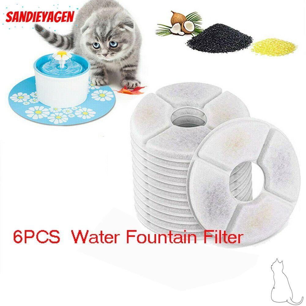 Sandieyean Fountain เปลี่ยนกรอง Hot Catit Fit Cat