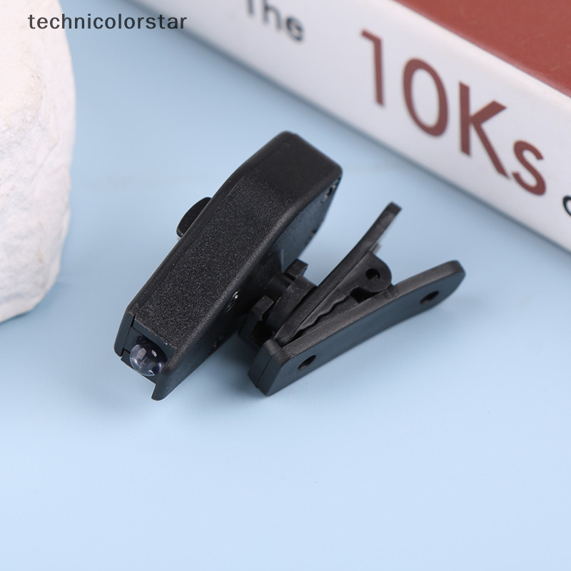 Trsr 1PC ปรับไฟฉายขนาดเล็ก Universal แว่นตาโคมไฟอ่านหนังสือ LED คลิปแว่นตาสําหรับตกปลาตกปลา Camping Jelly