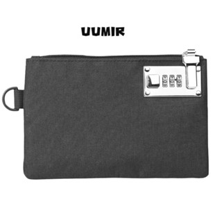 UUMIR กระเป๋าเงิน กระเป๋าใส่เหรียญความจุขนาดใหญ่แบบล็อคได้,ส…