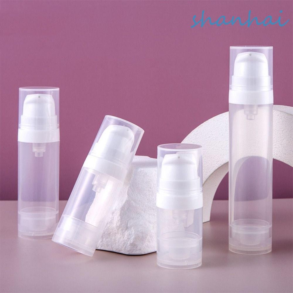 Shanhai ขวดปั๊มสูญญากาศ เติมได้ ขนาด 5 10 15 25 มล. สําหรับผู้หญิง