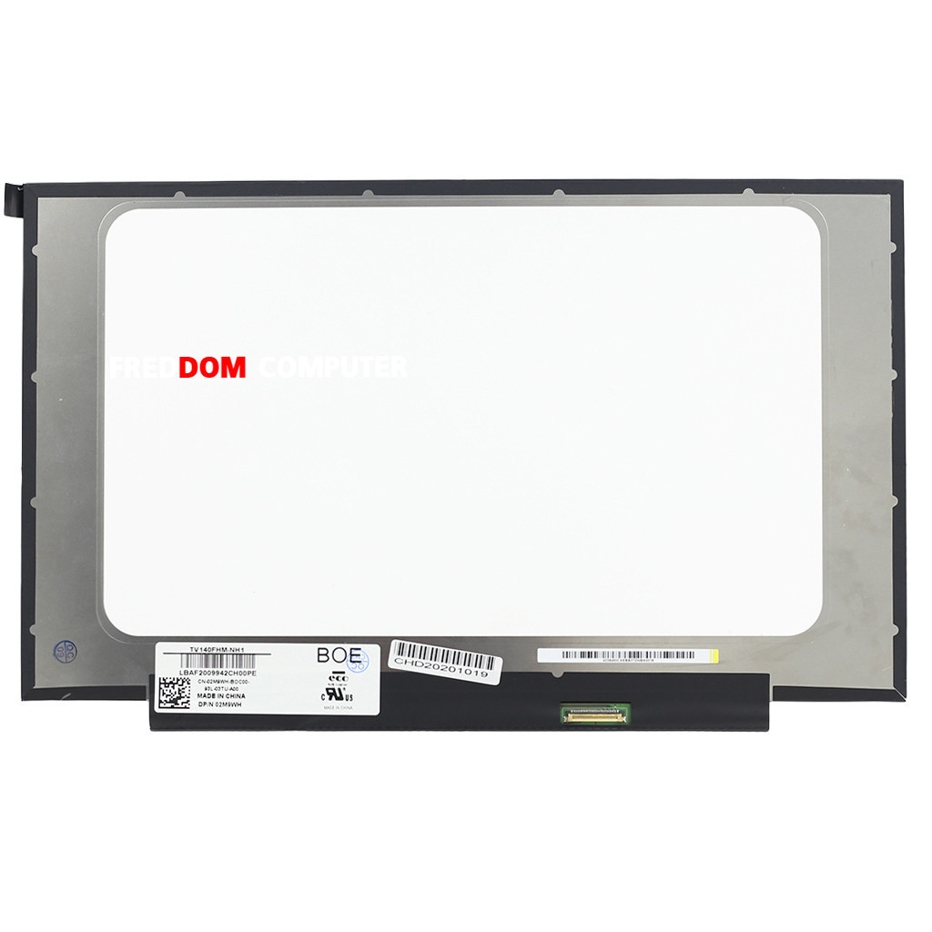 หน้าจอโน๊ตบุ๊ค 14.0 จอ LED 14.0 FHD (1920X1080) SLIM 30PIN จอบาง ไม่มีหูยึด (IPS) NV140FHM-N4V N140H