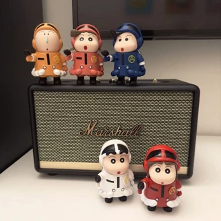 💥 จัดส่งจากประเทศไทย 💥5 ชิ้น/SetCrayon Shin chan คอสเพลย์จักรวาล Cosmonaut นักบินอวกาศ Action Figure รุ่น Q ตุ๊กตาของขวัญเด็กตกแต่งรถเครื่องประดับของเล่นคอลเลกชันบ้านเค้กตกแต่งแบบไดนามิก