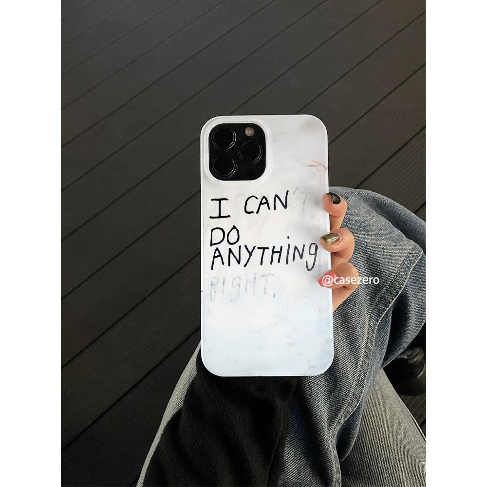 โลโก้ตัวอักษรสีดำลายกราฟฟิตีเคสโทรศัพท์ iPhone เข้ากันได้กับ iPhone 11PROMAX 13 12 14 15 PROMAX 11pro 7/8PLUS เคสโทรศัพท์กันกระแทกกันกระแทก XR XS Smax 13pro 15 14 12 Pro เคสแข็ง3foo - รูปที่ 3