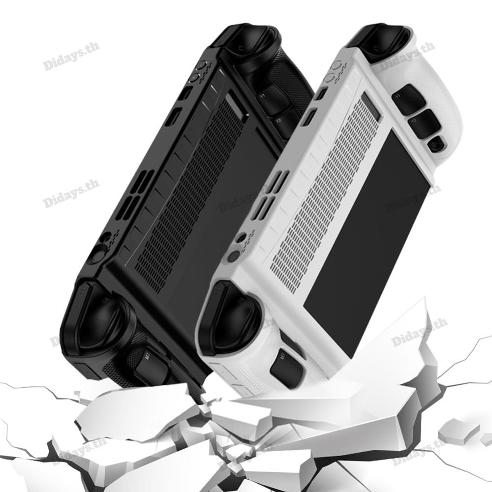เคส TPU เคสกันกระแทกพร้อมขาตั้งสําหรับคอนโซลเกม Lenovo Legion GO