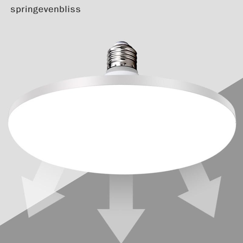 Springevenbliss หลอดไฟ LED Super Bright 12W 15W 20W 30W 50W 220V UFO Warm White โคมไฟตั้งโต๊ะไฟโรงรถ Springbliss