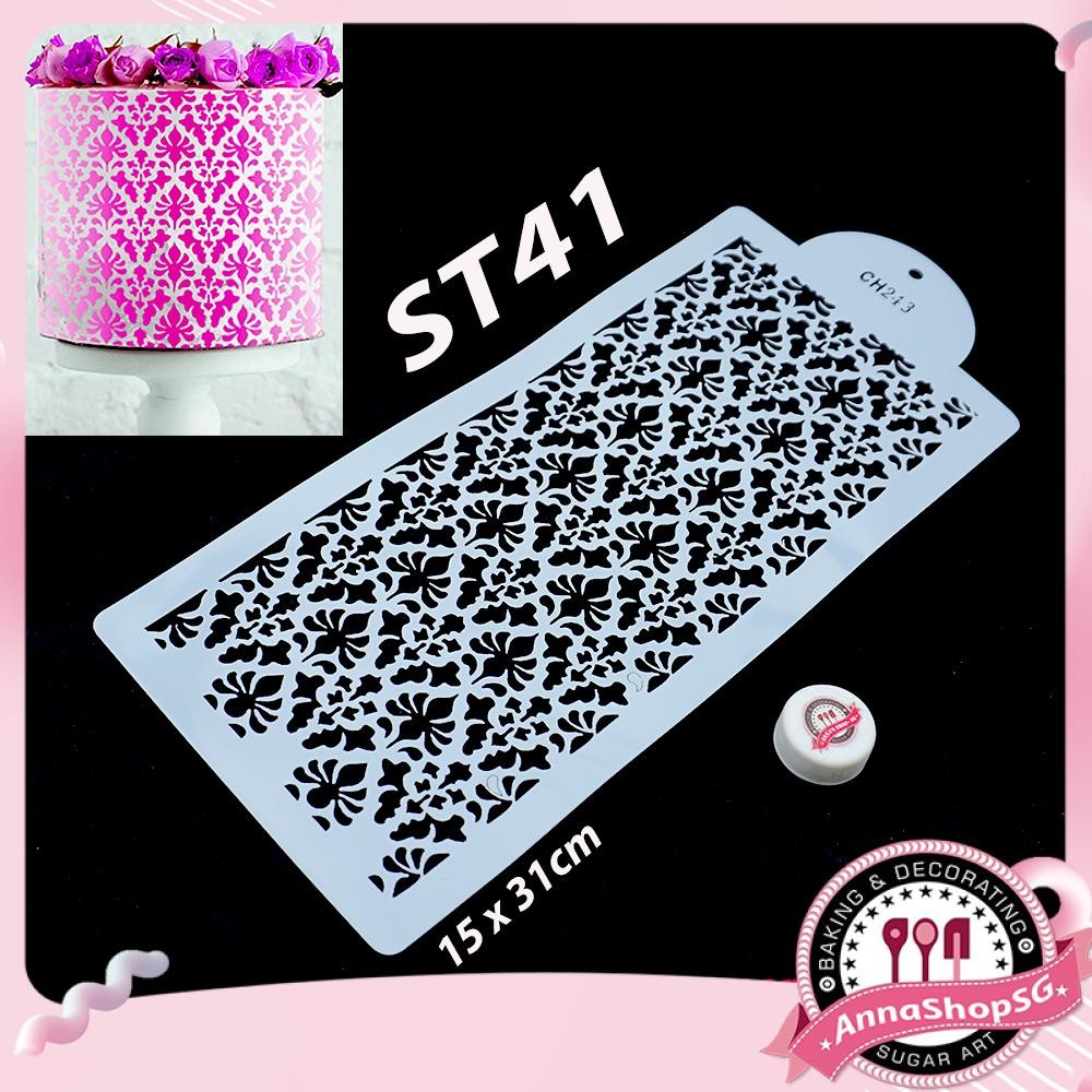ST41 DECORATIVE PATTERNS (STENCIL)