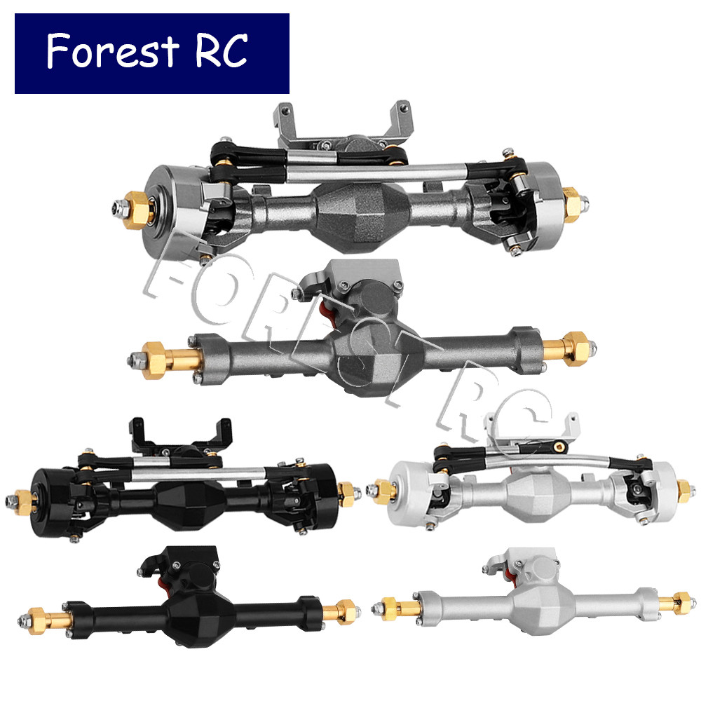 Scx24 ด้านหน้าด้านหลังเพลา 5 มม.กว้างขึ้นสําหรับ Axial SCX24 Deadbolt C10 JLU Gladiator Bronco 1/24 