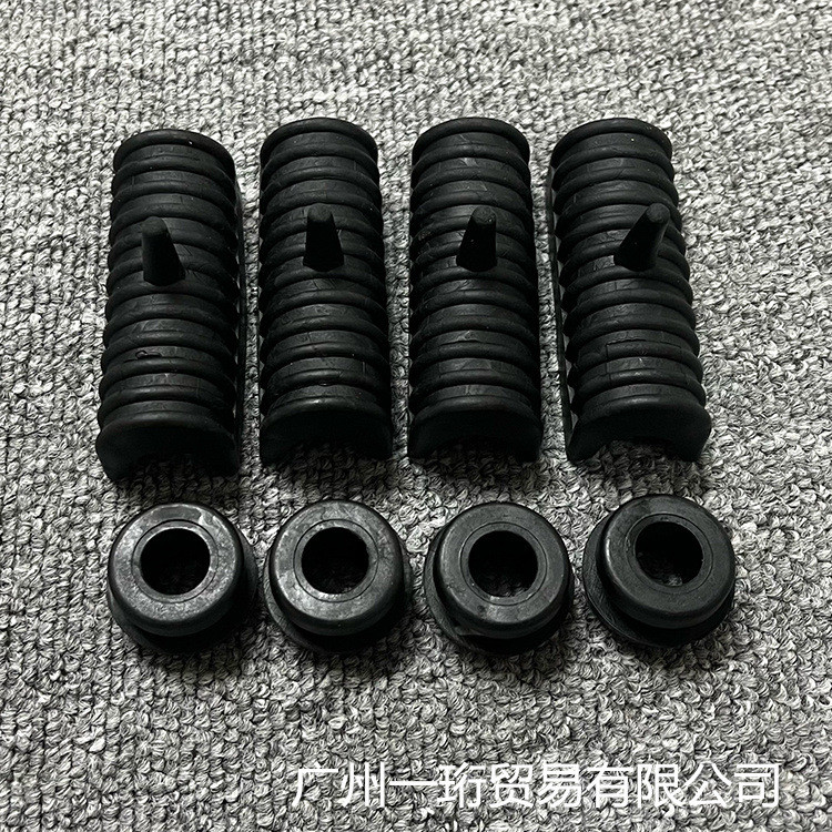 Hfmoto Harley/Harley Traveler Series Luwang Gliding Black Side Box Sole Rubber 88-13 ปีเม็ดยาง
