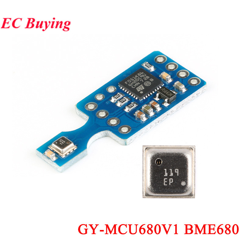 BME680 ดิจิตอลอุณหภูมิความชื้นความดัน IAQ Sensor ชิป Modul Development Board Air ความดัน Air คุณภาพ 