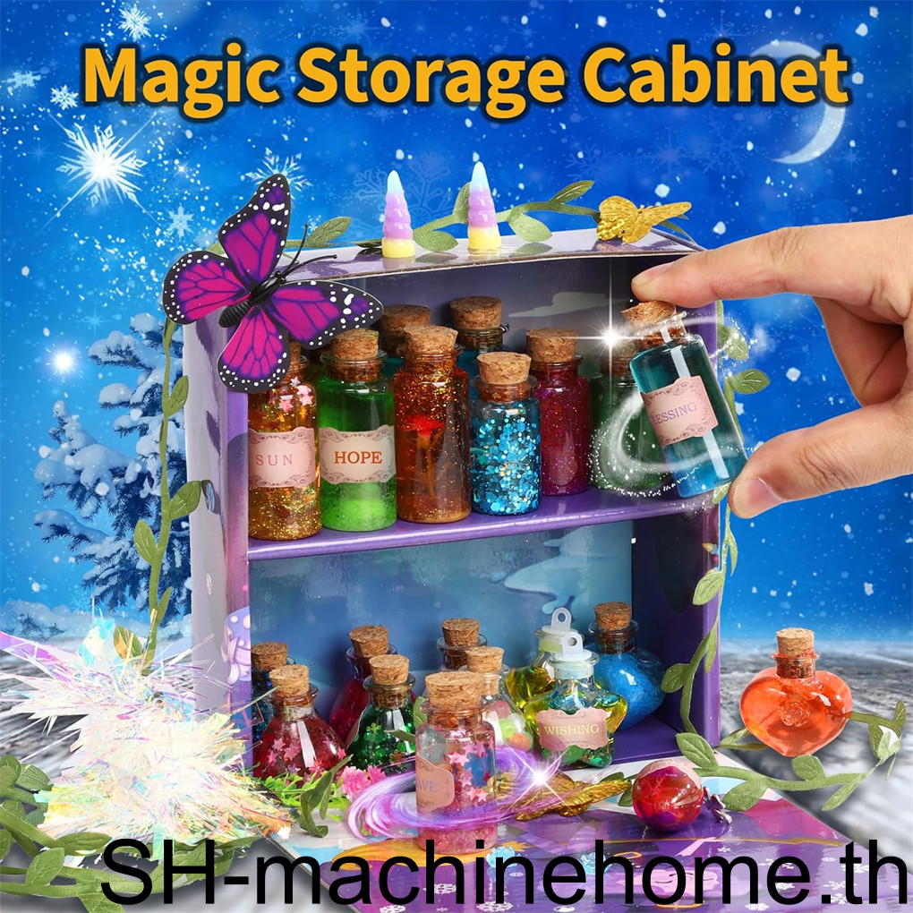 Fairy Magic Potions Kit Kids - ขวด Magical Potions ตกแต่งคริสต์มาส, ศิลปะสร้างสรรค์ของเล่นสําหรับของเล่นสาว 6 8 9 10