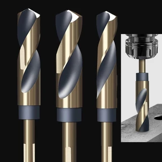 BLOOMZO Twist Drill, Round Shank Spiral Cobalt เจาะ Bit, 12 มม.-20 มม.คุณภาพสูง HSS เจาะโลหะ Bits
