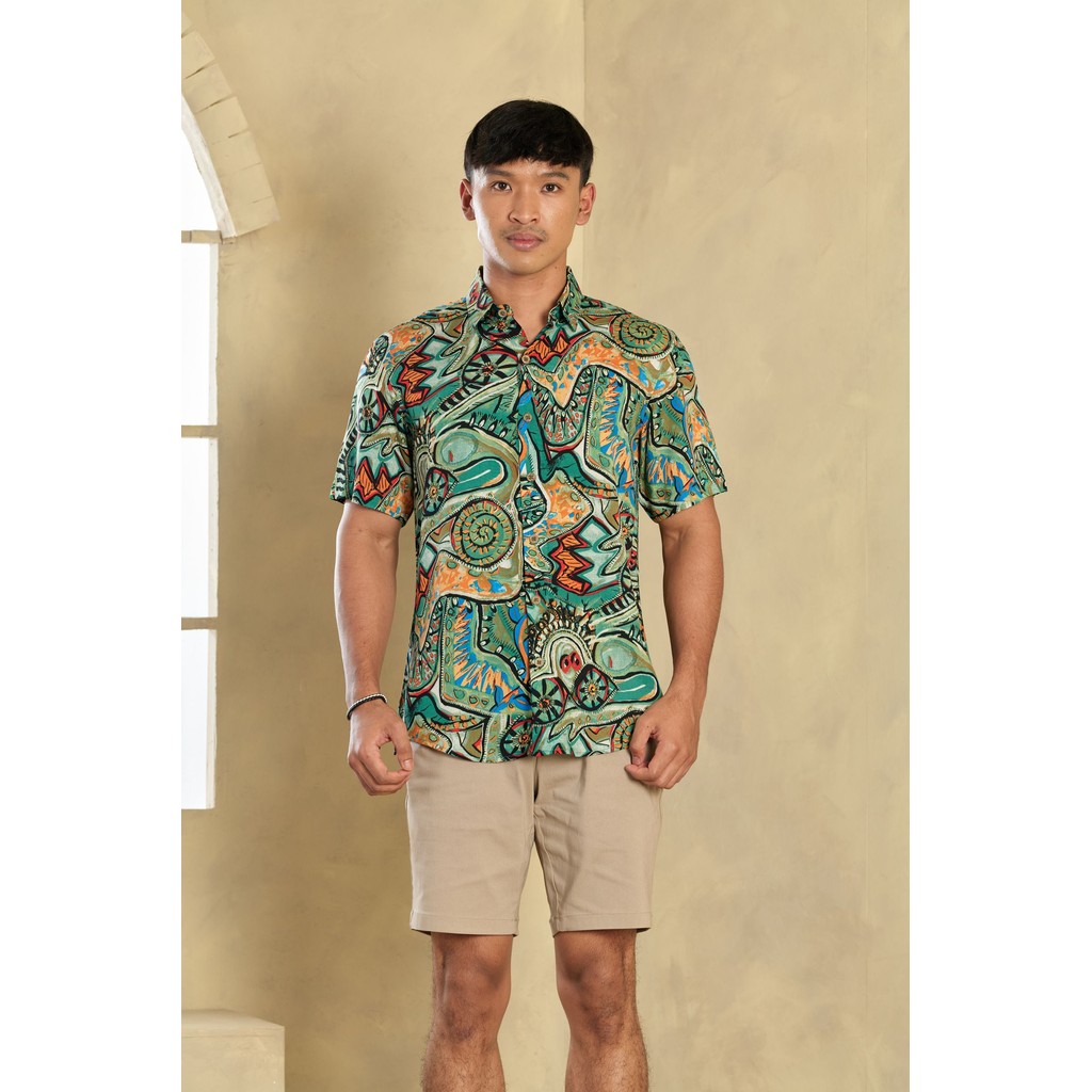 RAYON RELAXED FIT SHIRT