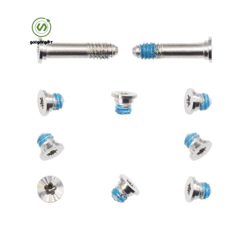 [gangong1kr]10 ชุด/lot สกรูด้านล่างสกรูสําหรับ Macbook Air 11 นิ้ว 13 นิ้ว A1369 A1370 A1465 A1466 สกรูเคสด้านล่าง