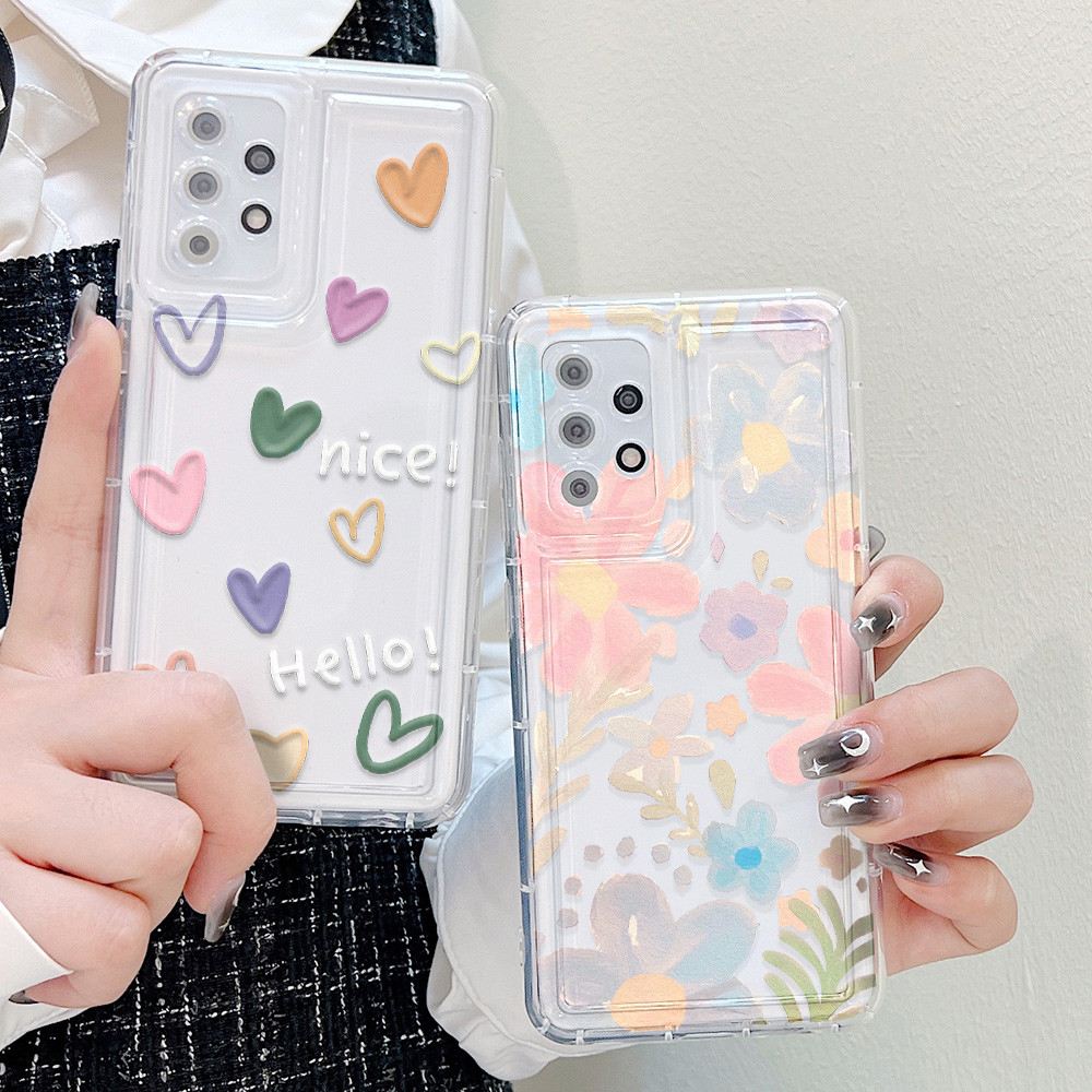เคสSamsung A55 5G ลายน่ารัก สำหรับ Samsung AS23Ultra A54 A24 A04S A03S A15 A13 A33 A23 A22 A34 A53 S23 S24 S22 FE Ultra