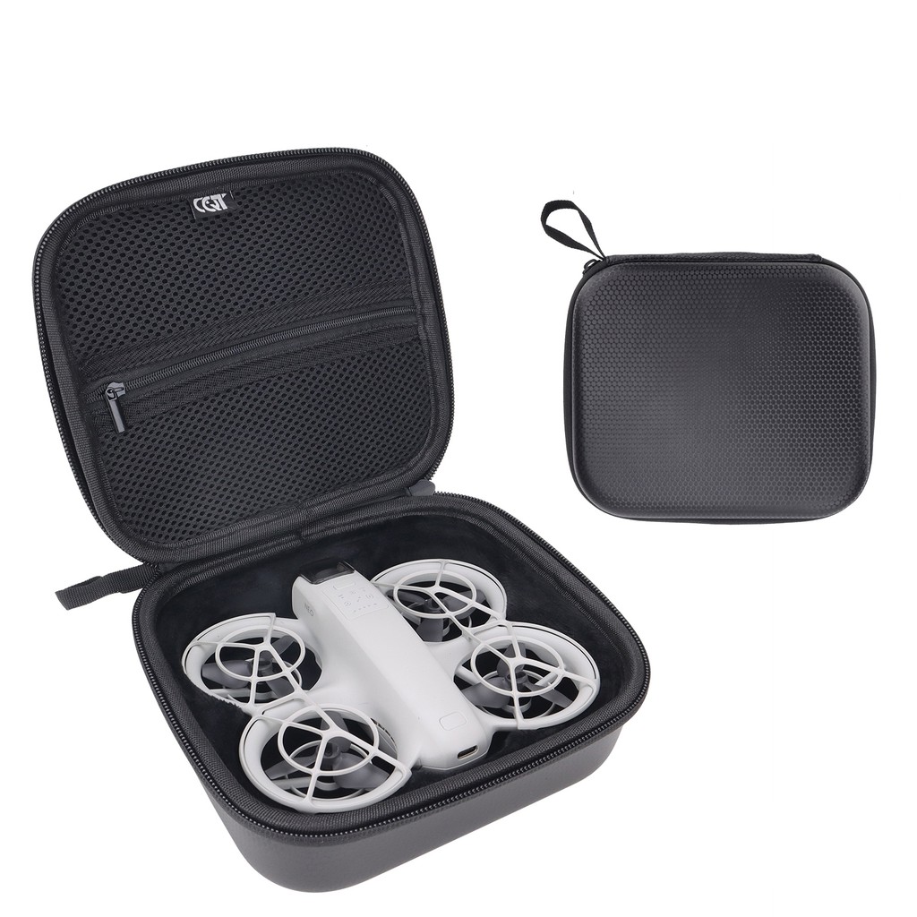 กระเป๋าถือสําหรับ DJI Neo Drone, กระเป๋าถือทนน้ํา, กระเป๋าเดินทางเข้ากันได้กับกล่องเก็บ DJI Neo, กระเป๋าเดินทางหนังนิ่มหนาอุปกรณ์เสริม