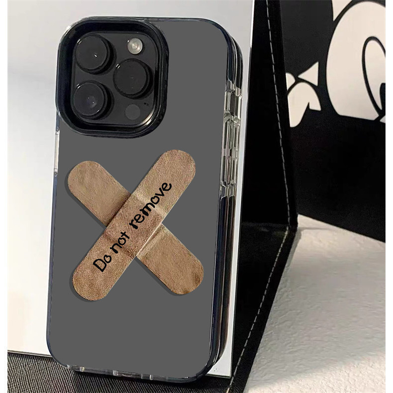 Iphone 15 Series TPU Soft Coverเคสโทรศัพท์INS Super Fireกล้องป้องกันCreative Hemostatic BandageรูปแบบiPhone 14 13 12 11 15 15plus 15promax 14plus Pro Max 7 8plus X XR Se