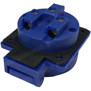 [ 1 ชิ้น ] PP-313 AC Power Plug เต้ารับ AC 3ขา 13A 250VAC 2P+E IP54 กันละออง กันฝุ่น Power Plug 3P INDUSTRIAL PLUG an...