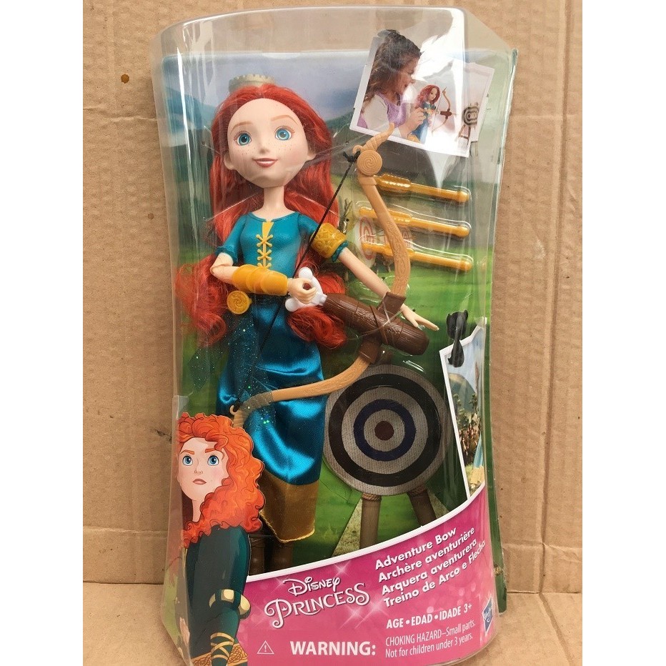 Hasbro Disney Creative Fashion Series Merida Princess Doll Girl Toy Set Gift