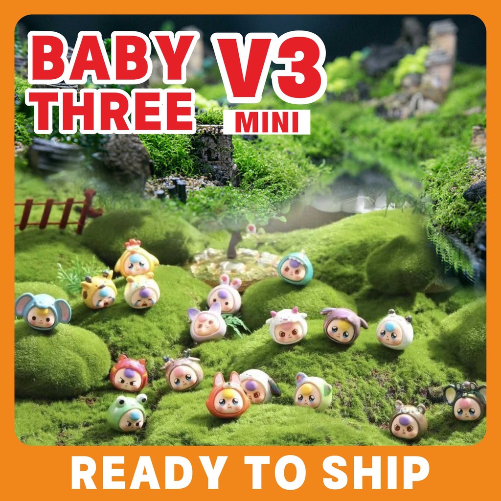จุ่มตุ๊กตา เบบี้ทรี ของขวัญ （Ready to ship)baby three V3 Lila series may good things to happen baby three v3 mini box สินค้าใหม่