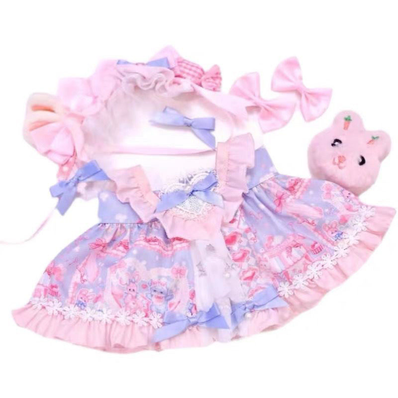 50cm Xingdailu 40cm Lingna Belle Dress Up เปลี่ยนเสื้อผ้าชุด Lolita ของขวัญหญิงของขวัญ s ขนาด